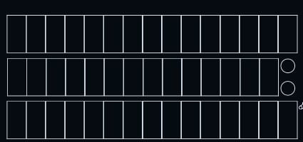 OBLUE AERO 36 rooftop solar array layout